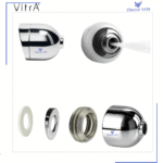 311464YP1TE Taharet Ucu Fıskiye Ayarlı Krom(TK8°)