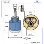 A25763YP T 4 Joystick Kartus KJ-35A (Yeni Seri) - Görsel 2