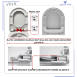 313655YP1TE Yeni Tip Damper Seti Sağ+Sol - Görsel 2