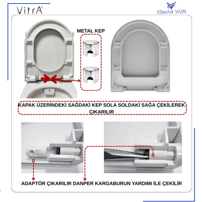 313655YP1TE Yeni Tip Damper Seti Sağ+Sol - Görsel 2