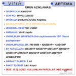 426070YP Doldurma Grubu Köprüsü (790 Panel uyumlu) - Görsel 5