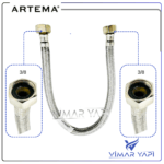 A3056202YP Flex Hortum 40 CM G3/8xG3/8 L400 DN8