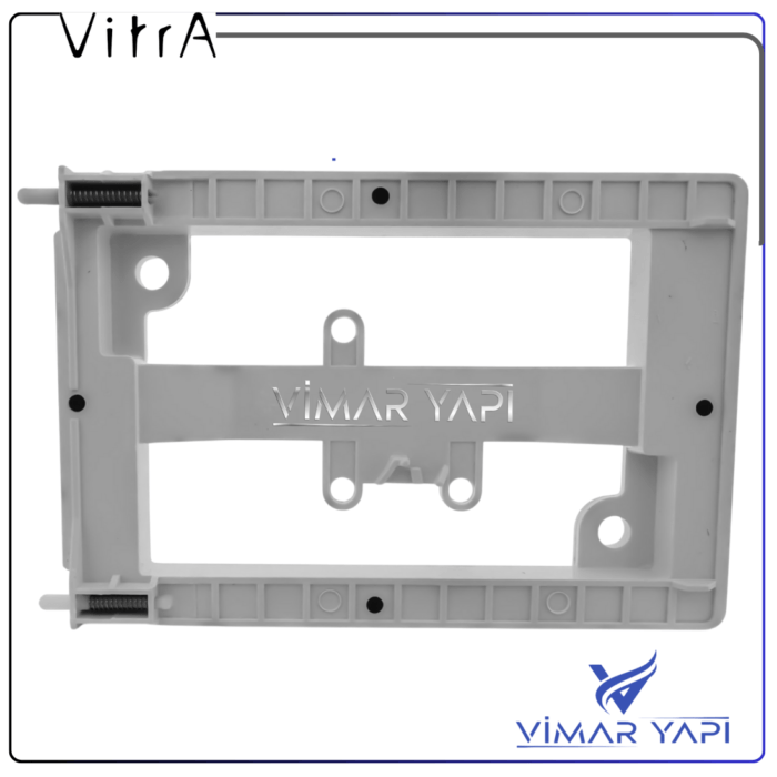 GÜNCEL TASARIM (1100 x 1100 piksel) 426918YP VitrA- Df Plastik Çerçeve Seti(711 Panel Uyumlu - Görsel 1
