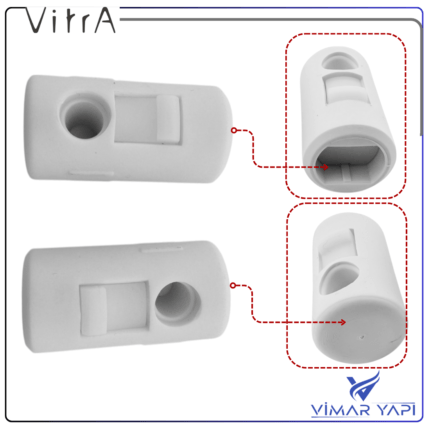 420490YP1TE VitrA-Menteşe Sistemi Adaptör(2Ad)