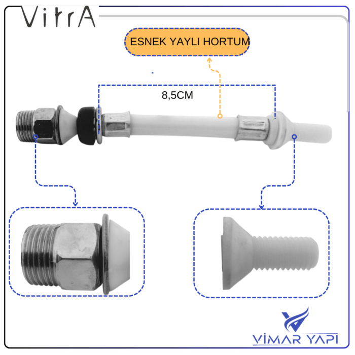 310562YP1TE VitrA-A85 Asma Klzt Tipi Taharet Hortum - Görsel 2