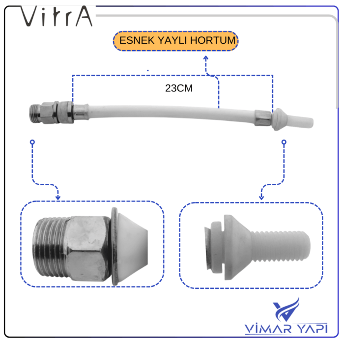 311121YP1TE 23 Cm Asma Klzt Tipi Taharet Hortum - Görsel 2