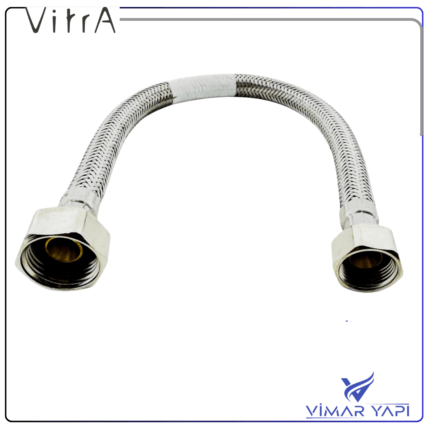 426187YP VitrA- 1/2"x3/8" Çelik Örgülü Flex hortum 40cm