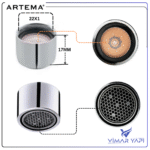 A3304701YP ARTEMA Gr perlatör M22x1 5 litre İçten dişli - Görsel 4