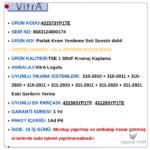 431573YP1TE Parlak Krom Yenileme Seti Sensör dahil - Görsel 5