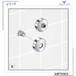 A2435501YP ARTEMA-Banyo bataryası Rozet-Ø75 mm - Görsel 4