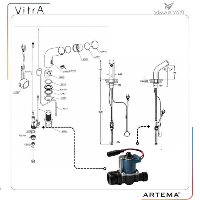 A33492YP Selenoid Valf Grubu - Görsel 7