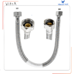 426187YP VitrA- 1/2"x3/8" Çelik Örgülü Flex hortum 40cm