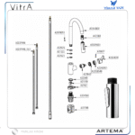 A3329601YP El Duşu Pull Down (A42145 Uyumlu) - Görsel 3