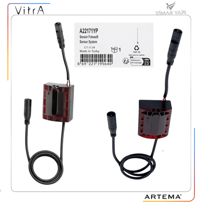A22171YP Fotoselli Lavabo Bataryası Sensör Yeni - Görsel 2