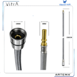 A3345101YP Eviye Bat Spiral Hortum RPE DN8 Plout (Yeni Seri) - Görsel 4