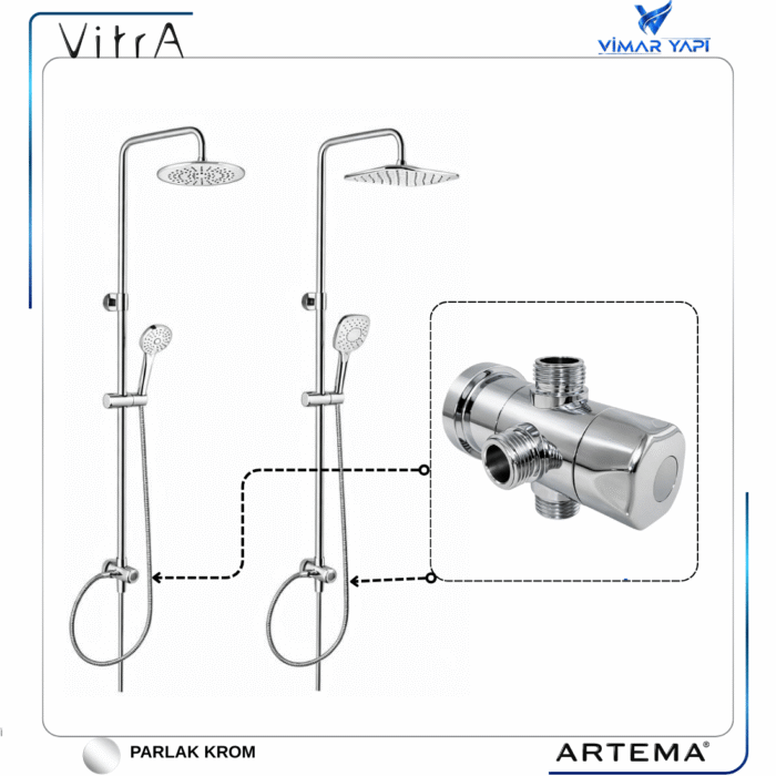 A3357501YP Duş Kolon Yönlendirici-437905 (A45718 yön.gövdesi) - Görsel 4
