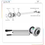 325084YP1TE SentoTemassız Taharet Sensor Grubu-Gri - Görsel 3