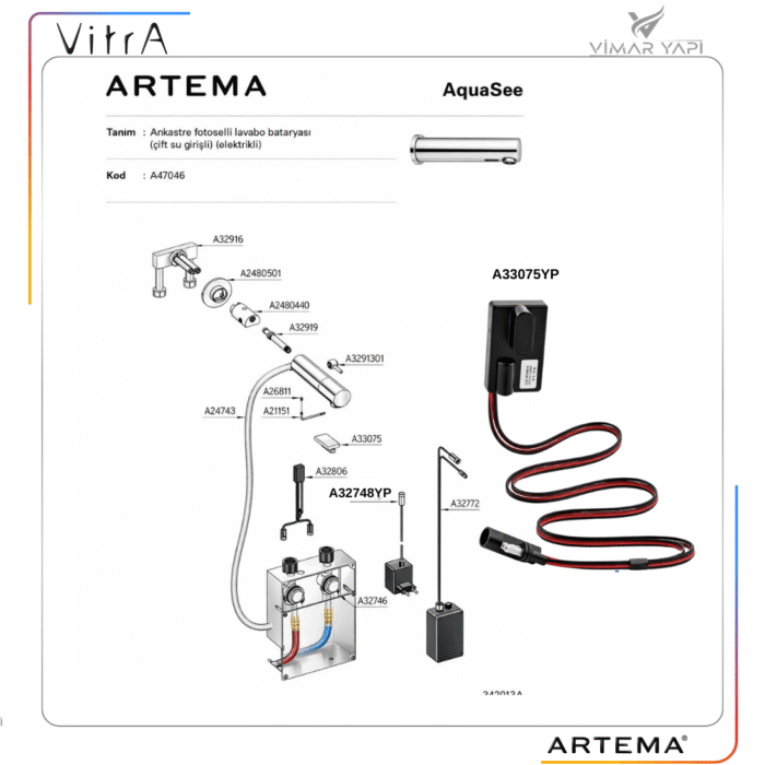 A33075YP Sensör Grubu-Tubular - Görsel 3