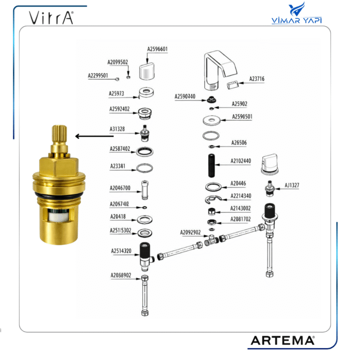 A31328YP ARTEMA-Salmastra 90D/Sola Kapa (5515) - Görsel 4