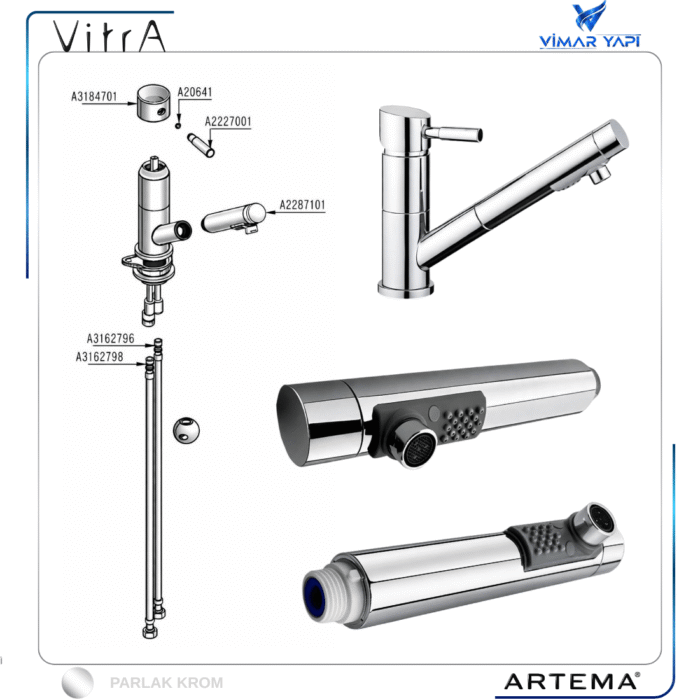 A2287101YP Switch El Duşu Shower Pro - Görsel 2