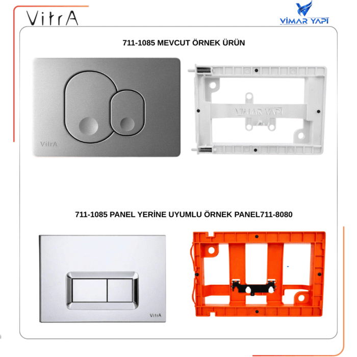 436552YP VitrA Ygr Plastik Çerçeve Grubu(Sirius/Family) - Görsel 2