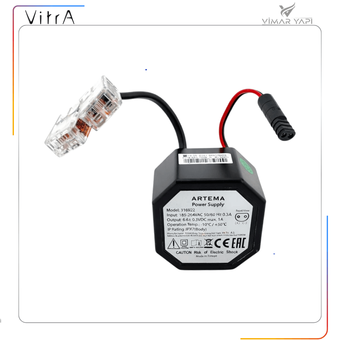 316922YP1TE EN-KO Trafo modülü( Pisuvar için