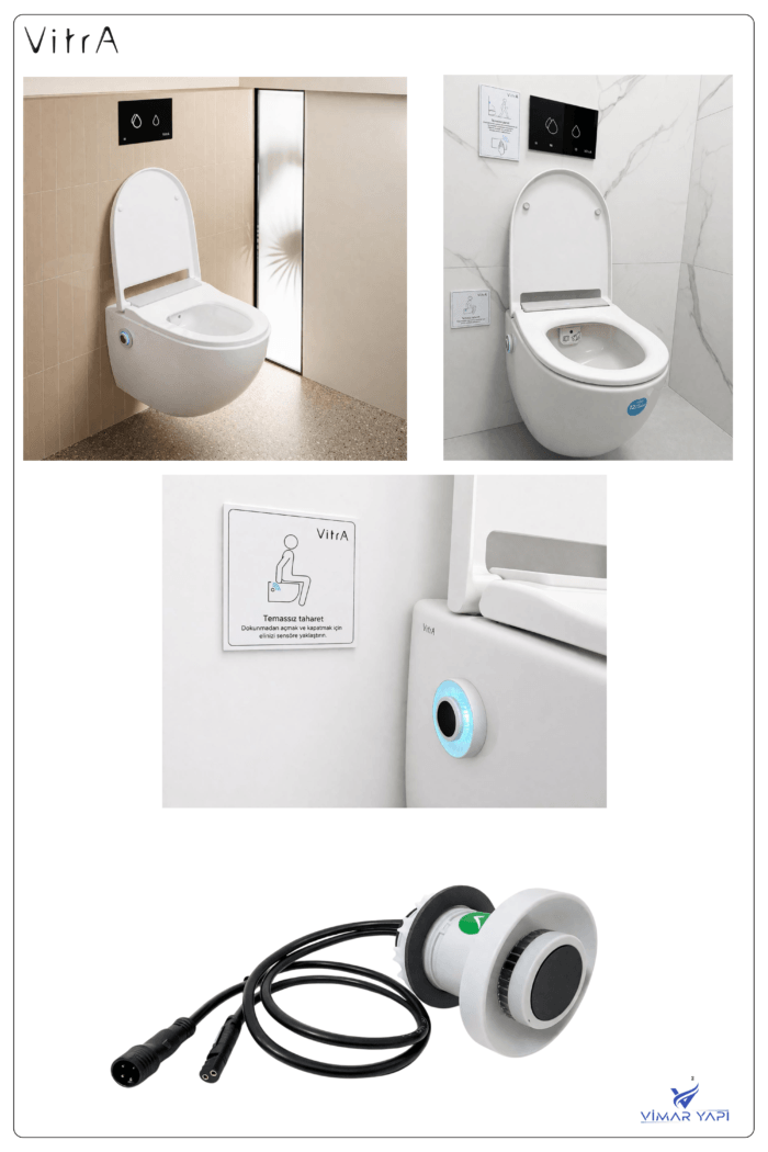 325084YP1TE SentoTemassız Taharet Sensor Grubu-Gri - Görsel 4