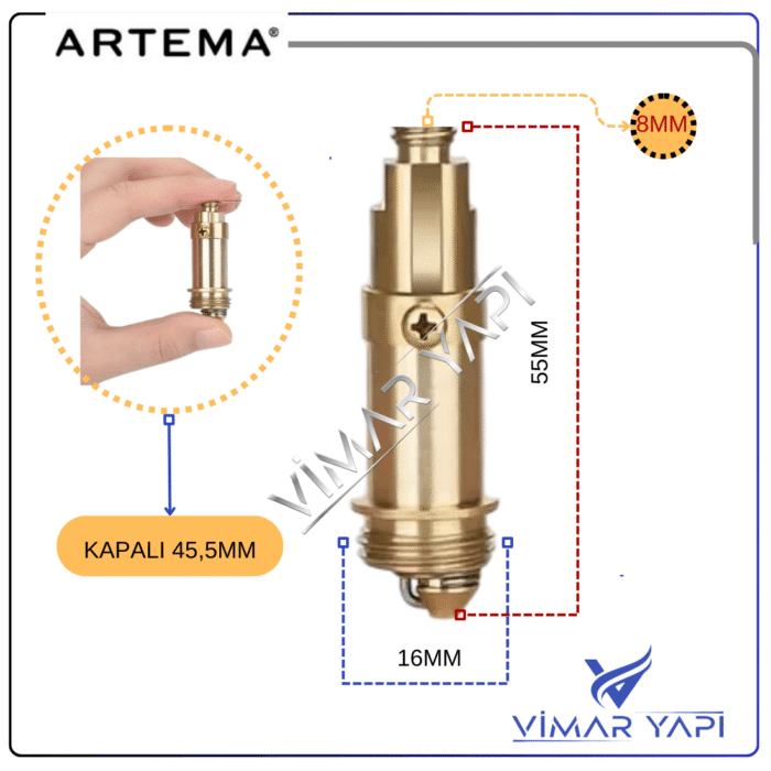 A33493YP Click Clack Sifon İçin - A3284701 - Görsel 3