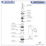 A3283601YP Gr. Kumanda Kolu T4 Eski Seri - Görsel 3