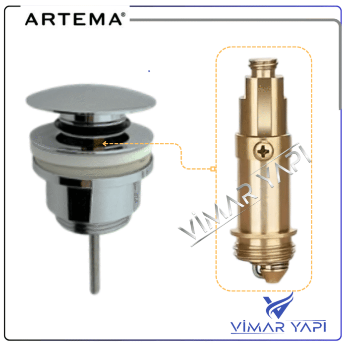 A33493YP Click Clack Sifon İçin - A3284701 - Görsel 2