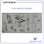 A3157598YP Flex Hortum - M10x1x18xG3/8 L700MM DN6(10' Sıcak - Görsel 4