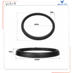 426054YP 18.1 Gömme Rez 90 mm Dirsek Contası - Görsel 3