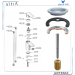 A33306YP:Gr.Tespit Plaka+Saplama_M8/L=70 - Görsel 5