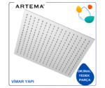 A45673 Lite LS Duş Başlığı 30 Cm Kare, krom - Görsel 4