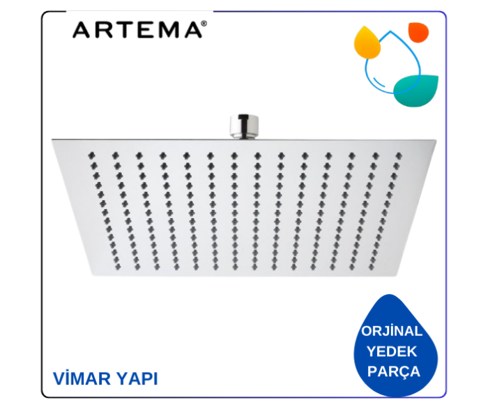 new product (Facebook Post) (Facebook Gönderisi) (4) A45673 Lite LS Duş Başlığı 30 Cm Kare, krom - Görsel 1
