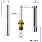 A33040YP+A2556401YP+A2556501YP Ankastre Banyo Duş uzatma seti - Görsel 3