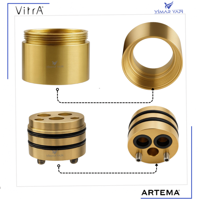A33040YP Gövde Uzatma Grubu-Ankastre Banyo-Duş - Görsel 4