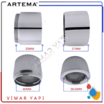 A33159YP Termostatik.Gövde Uzatma Grubu - A47025 - Görsel 2