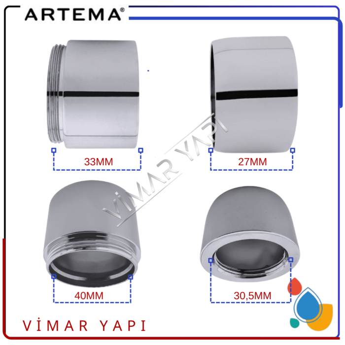 GÜNCEL TASARIM (1100 x 1100 piksel) (7) A33159YP Termostatik.Gövde Uzatma Grubu - A47025 - Görsel 2