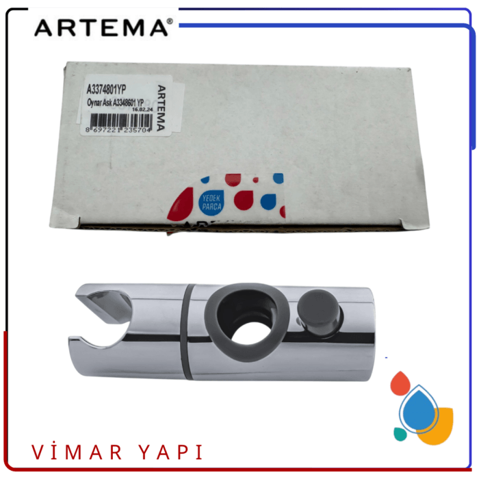 GÜNCEL TASARIM (1100 x 1100 piksel) A3374801YP Oynar Askı A3348601 Kolon Duş 22MM - Görsel 7
