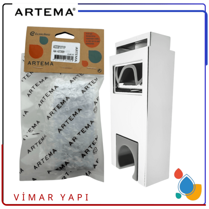 A3338101YP Askı  A45699 Kare Kolon Duş Uyumlu - Görsel 4