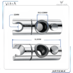 A3374801YP Oynar Askı A3348601 Kolon Duş 22MM - Görsel 4
