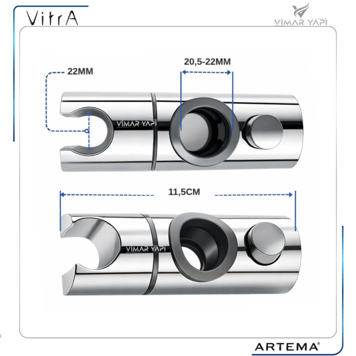 A3374801YP Oynar Askı A3348601 Kolon Duş 22MM - Görsel 4