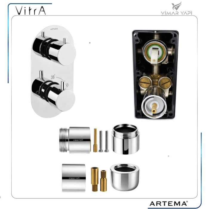 A33159YP Termostatik.Gövde Uzatma Grubu - A47025 - Görsel 2