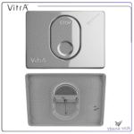 701-1080 VitrA Kumanda Paneli Durdurmalı Parlak Krom - Görsel 6