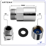 A3157601YP:3/8 Grup Çekvalf Adaptör - Görsel 4