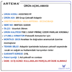 A3157601YP:3/8 Grup Çekvalf Adaptör - Görsel 3