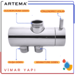 A3312801YP:Diverter Yönlendirici- A45597 Kolon duş Eski Seri - Görsel 2