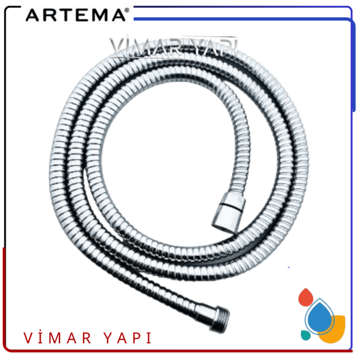 GÜNCEL TASARIM (1100 x 1100 piksel) A3036901YP ARTEMA Gr. Spiral G1/2 - G1/2 Küvet Bat İçin - Görsel 2