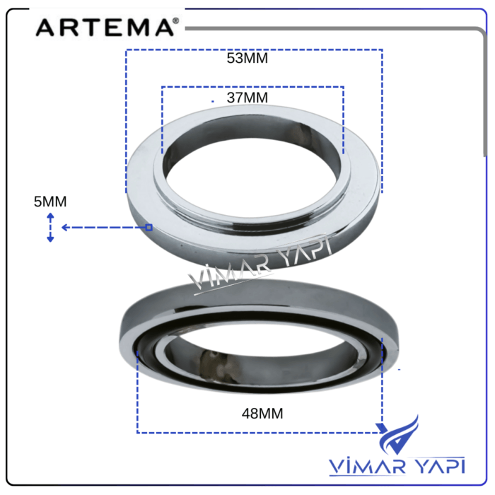 A2269401YP Gövde Alt Rozeti - Minimax :A21355YP Alt Contası - Görsel 2